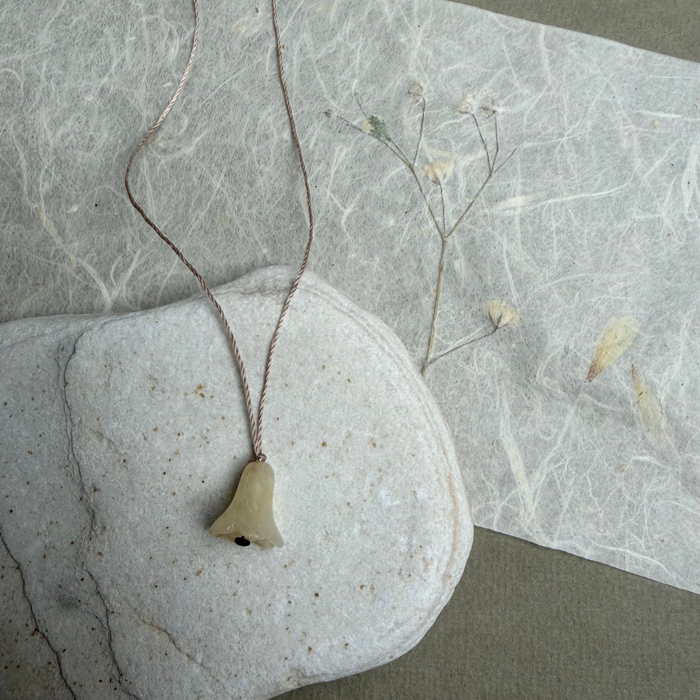 Aragonite Pendant - Primavera