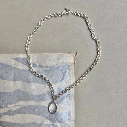 Oval Locket Necklace