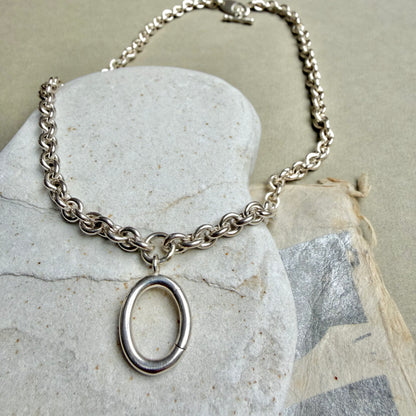 Oval Locket Necklace