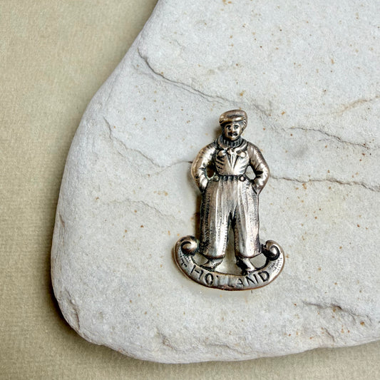 Silver Pin Brooch "Holland"