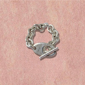 Bold chain ring