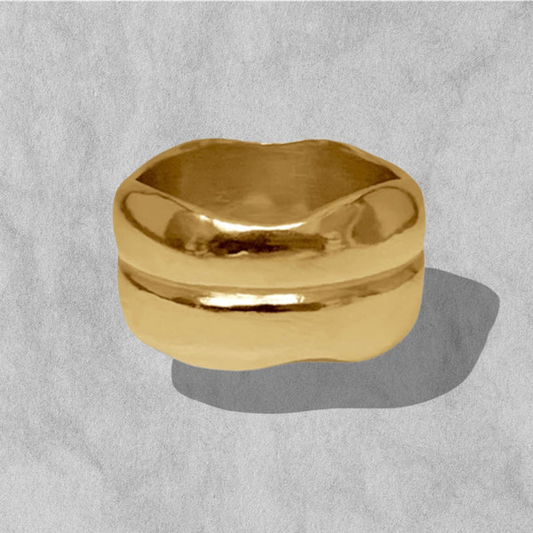 Golden Onda Ring II
