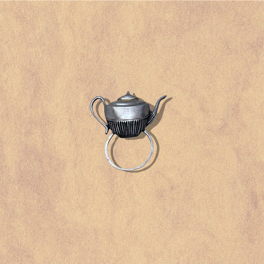 Tea Pot Eyeglasses Holder Brooch