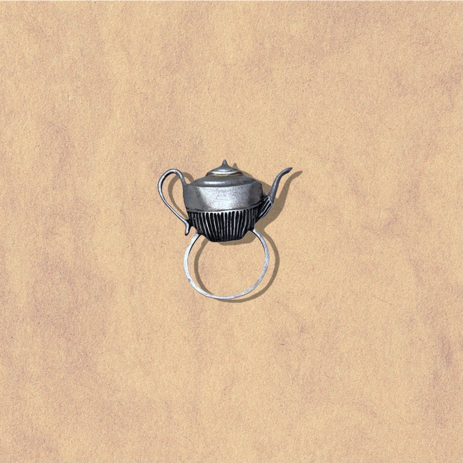 Tea Pot Pin Brooch